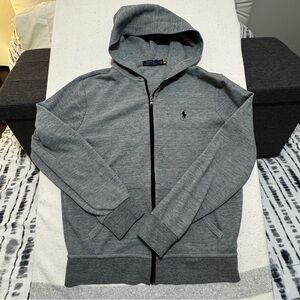 Polo Ralph Lauren Men’s Double-Knit Full-Zip Hoodie – Like New